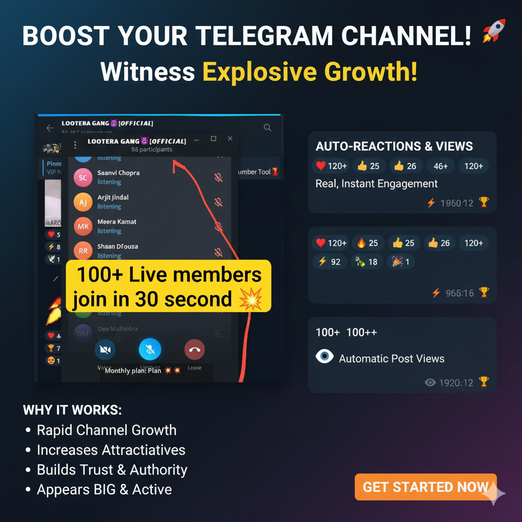 Telegram Growth Services